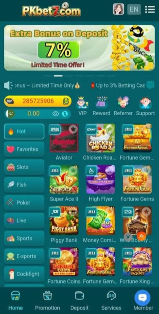 pkbet7 game